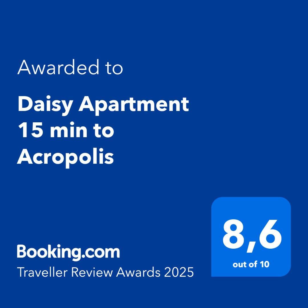Daisy Apartment 15 Min To Acropolis Aten Exteriör bild
